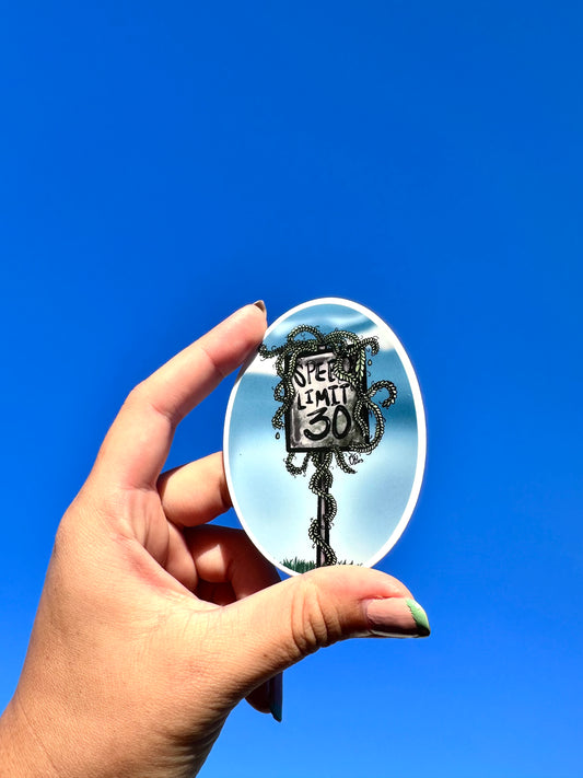 "Can’t See the Sign" Sticker