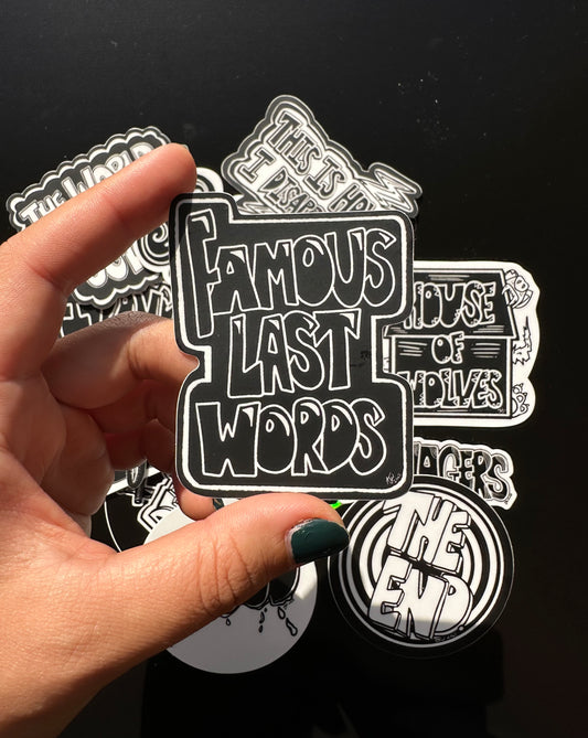 It’s a Famous Sticker