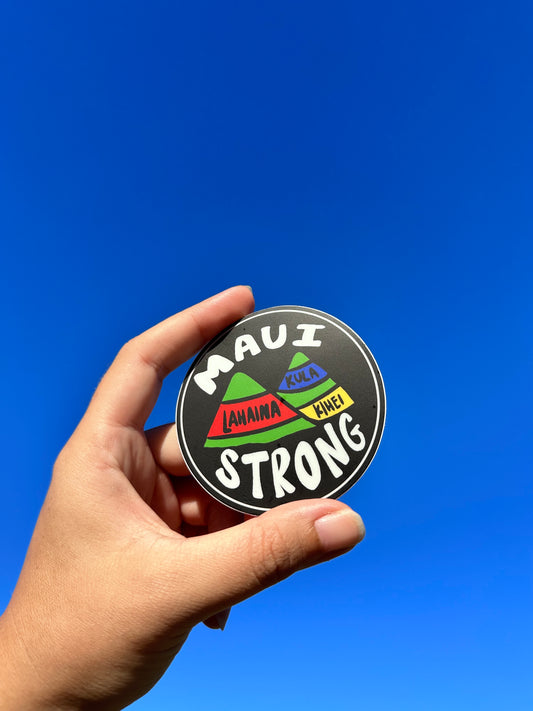 "Maui Strong" Sticker