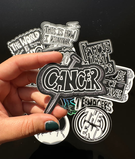 Cancer Sticker