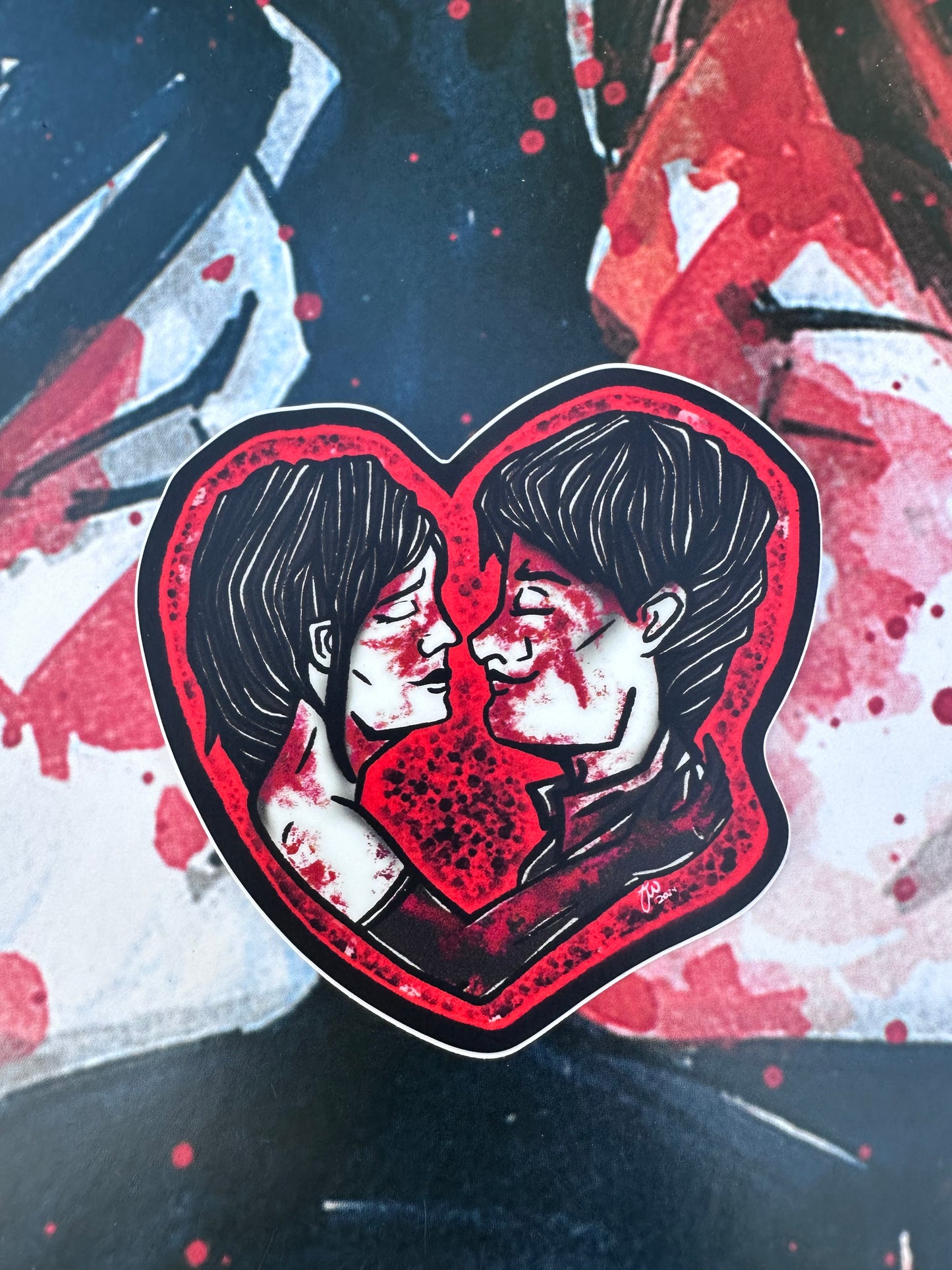 The Lovers Sticker