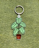 "Stay Alive House Plant" Keychain
