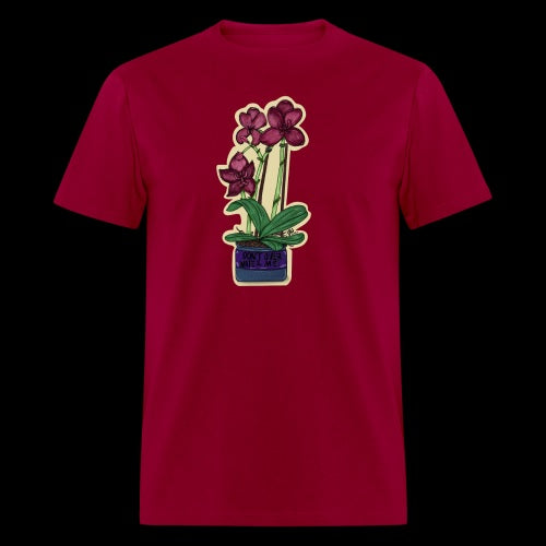 Office Plant “Don’t over Water Me” Dark Red Shirt