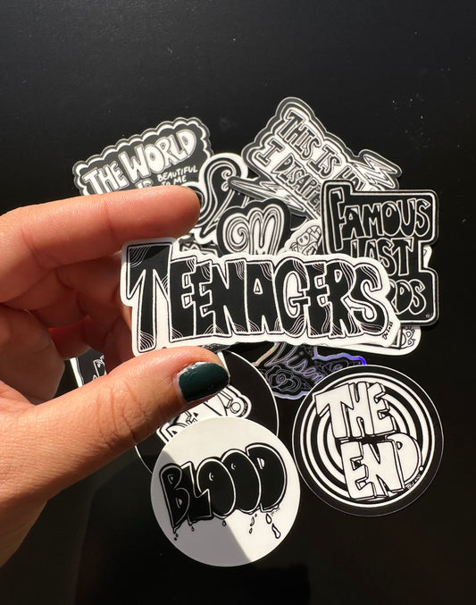 Dang It! Teenagers Sticker