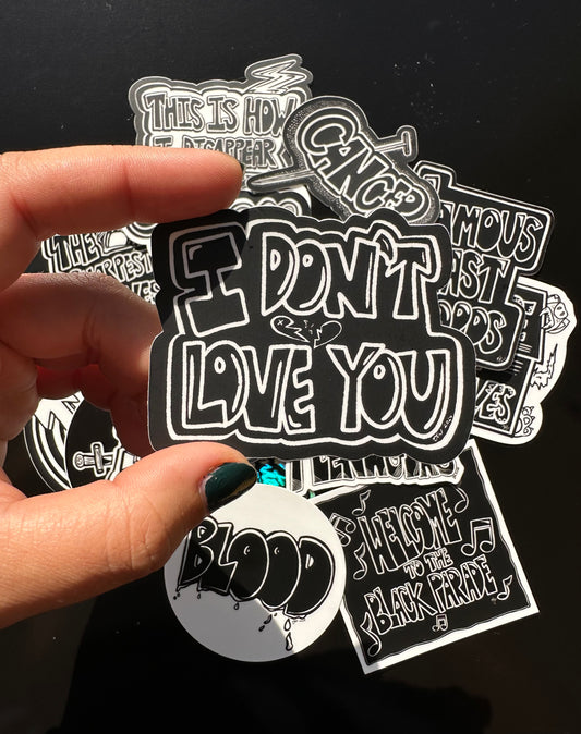 Heart Broken Sticker