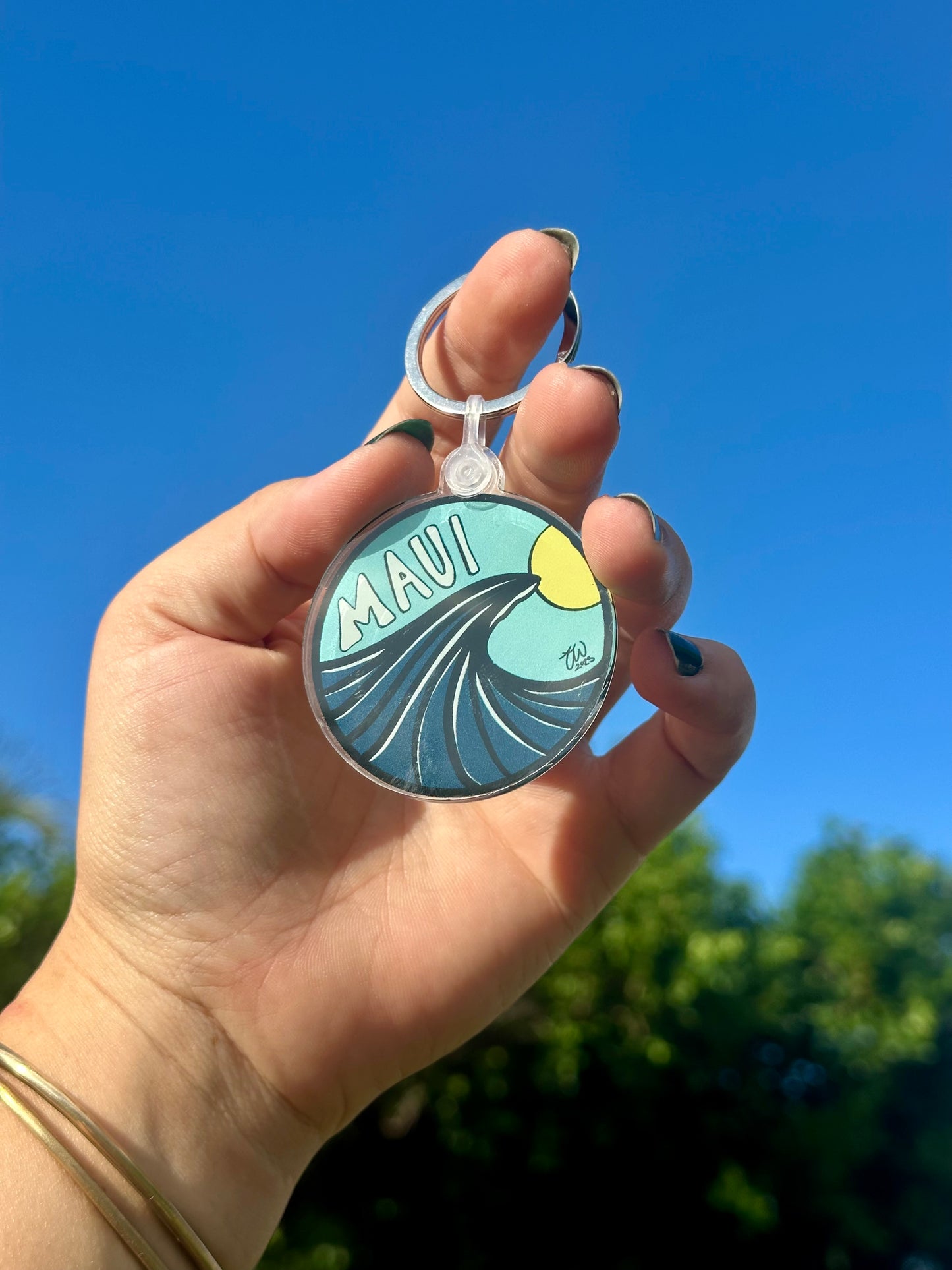 “Maui” Acrylic Keychain