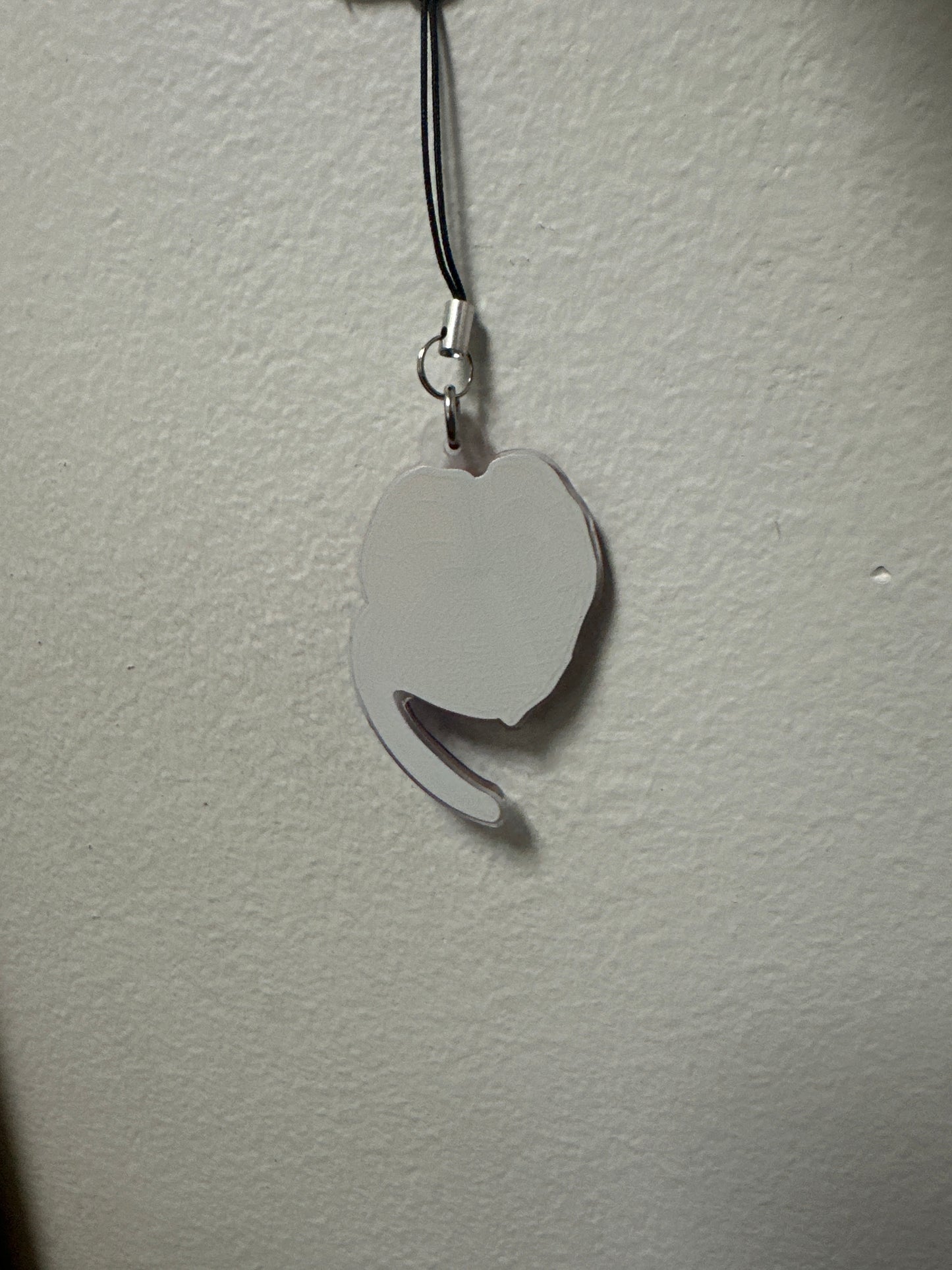 Anthurium Flower Acrylic Phone Charm
