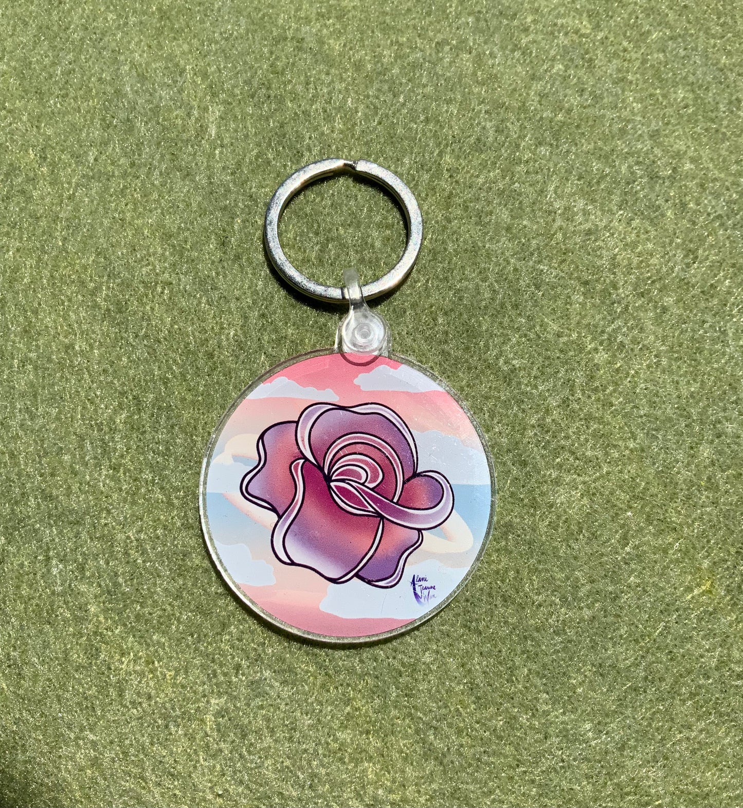 "Pink N’ Pretty" Keychain