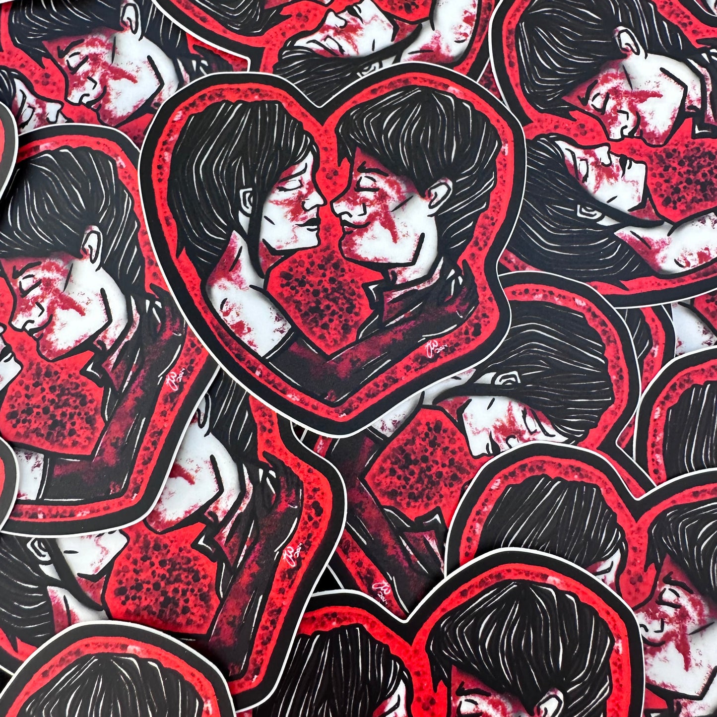 The Lovers Sticker