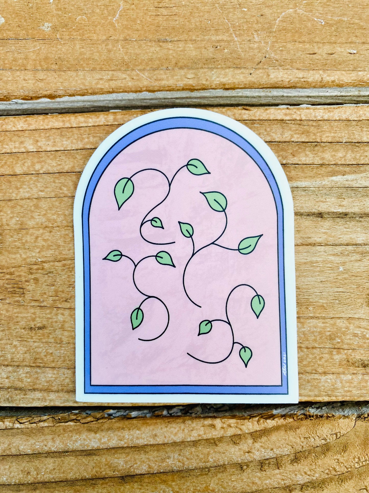“Vine Mural” Sticker