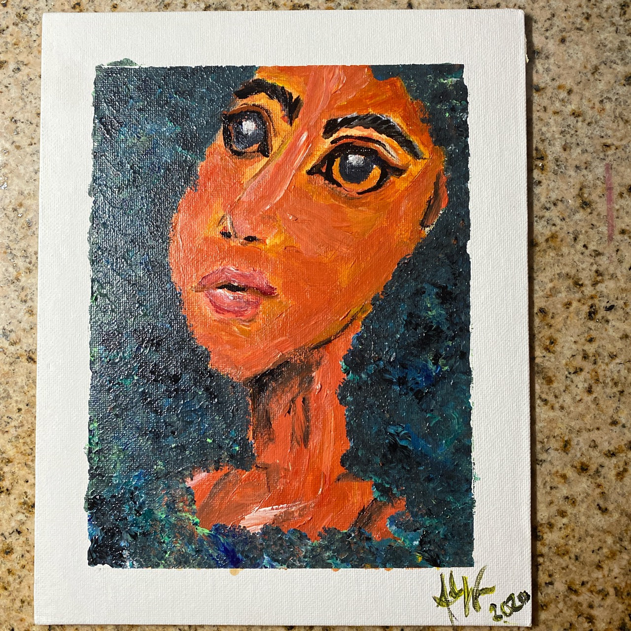 "Things are Looking Up" Acrylic Painting