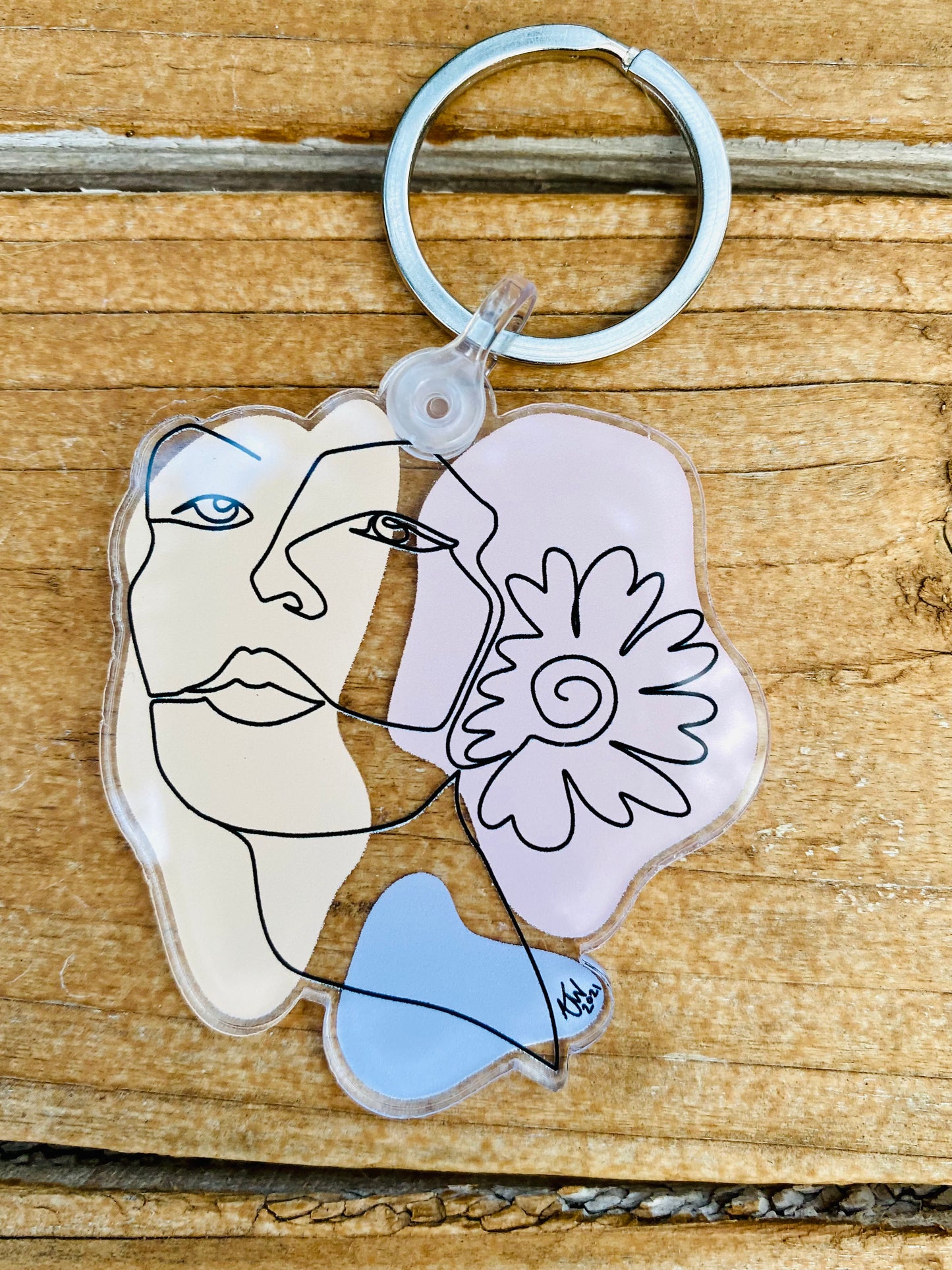 "More than Enough" Acrylic Keychain