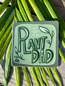 "Plant Dad" Sticker