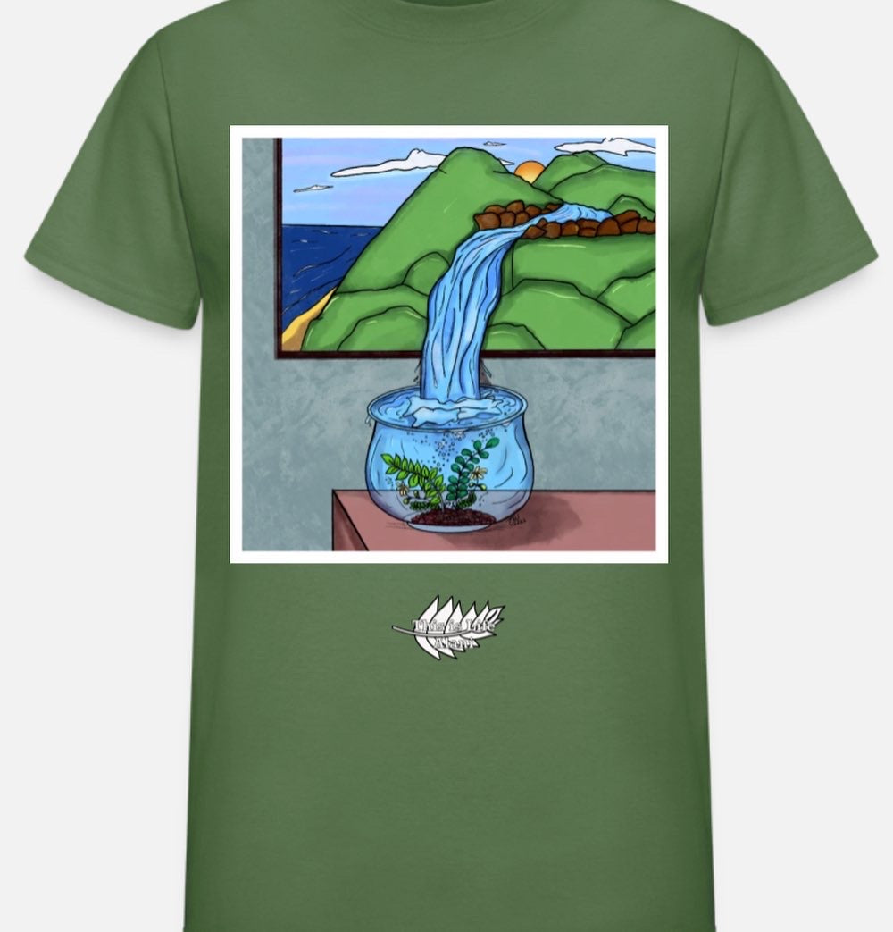 Pouring River into the Home Shirt