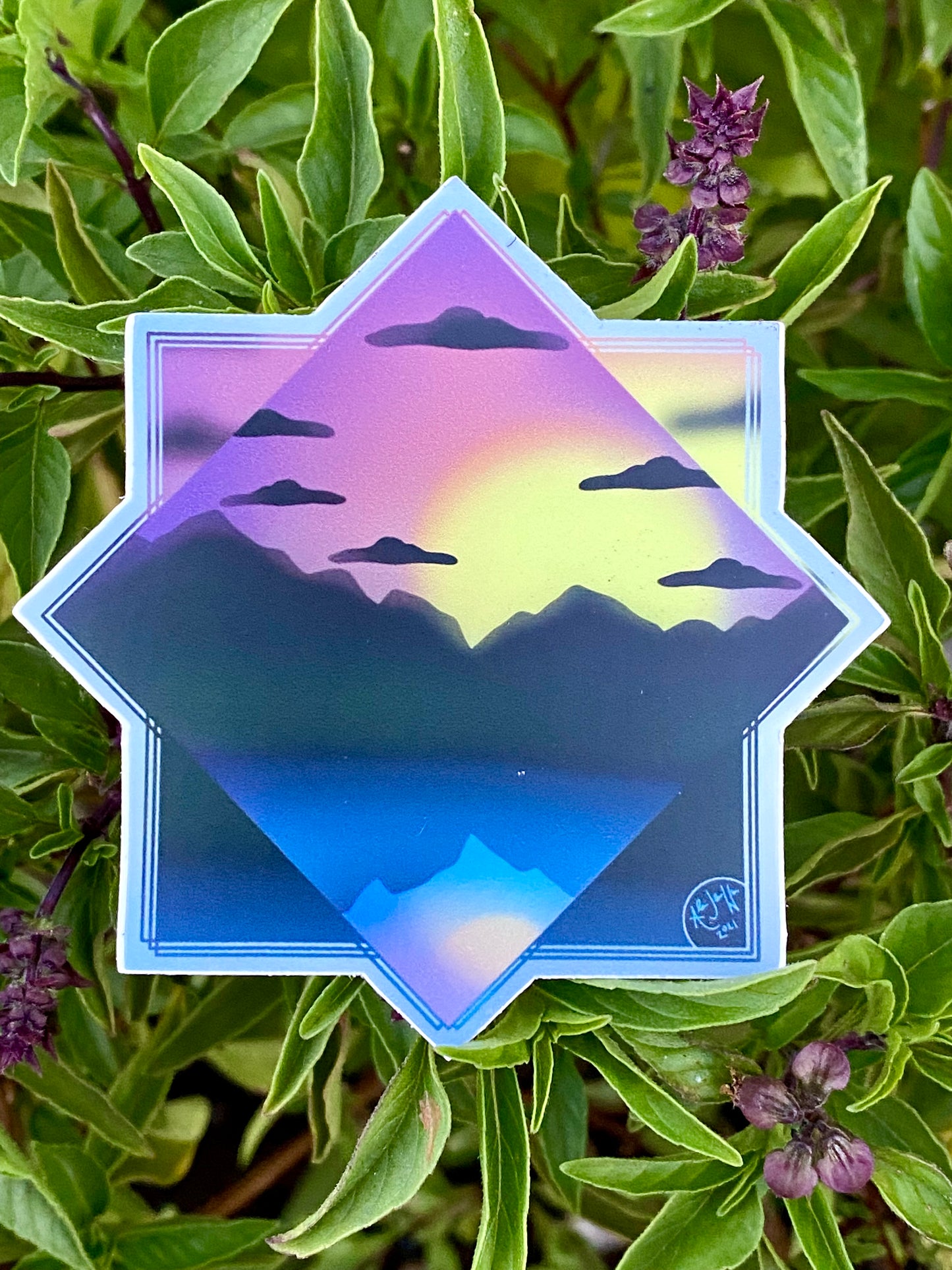 "Maui Sunset" Sticker