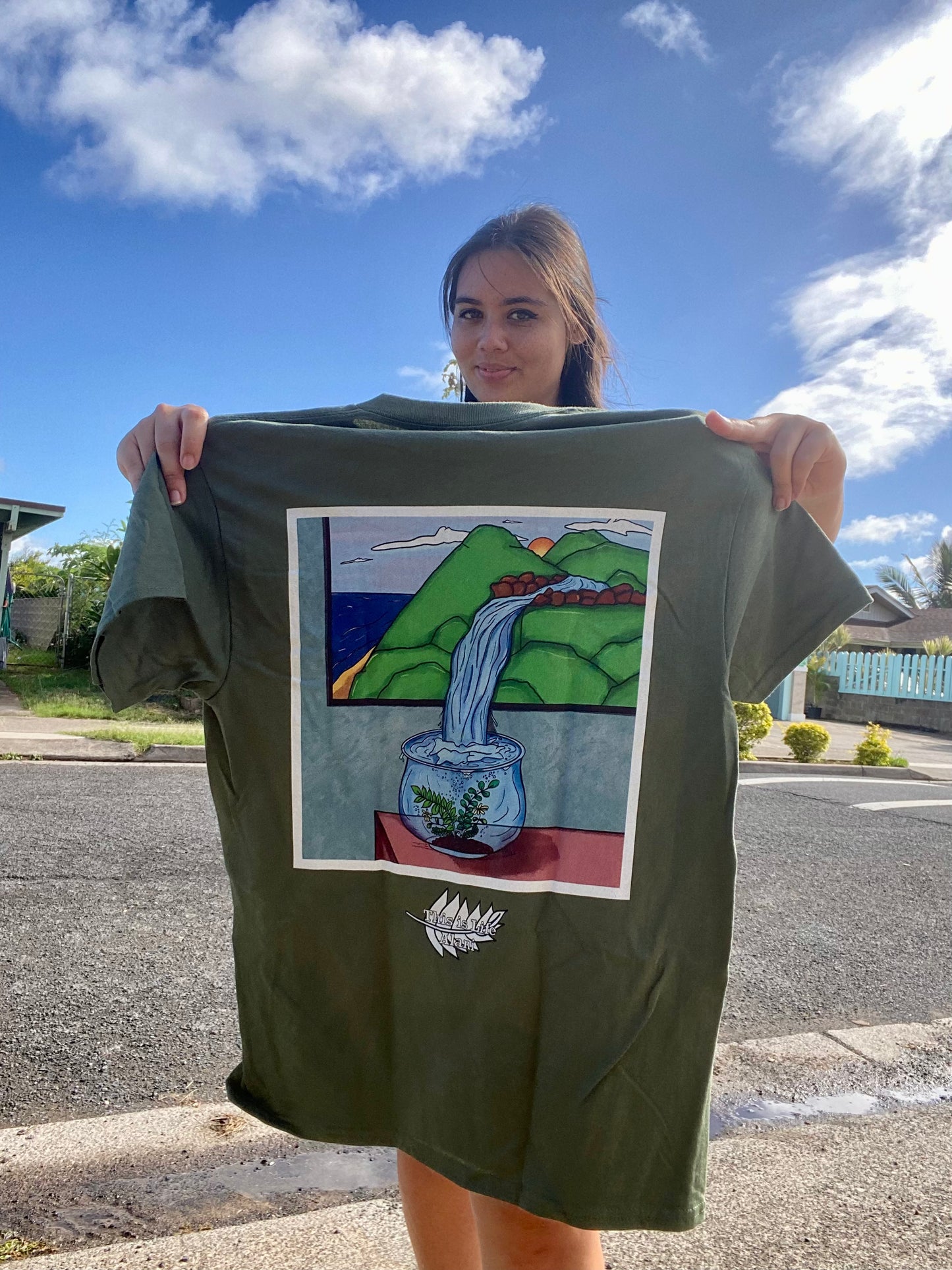 Pouring River into the Home Shirt