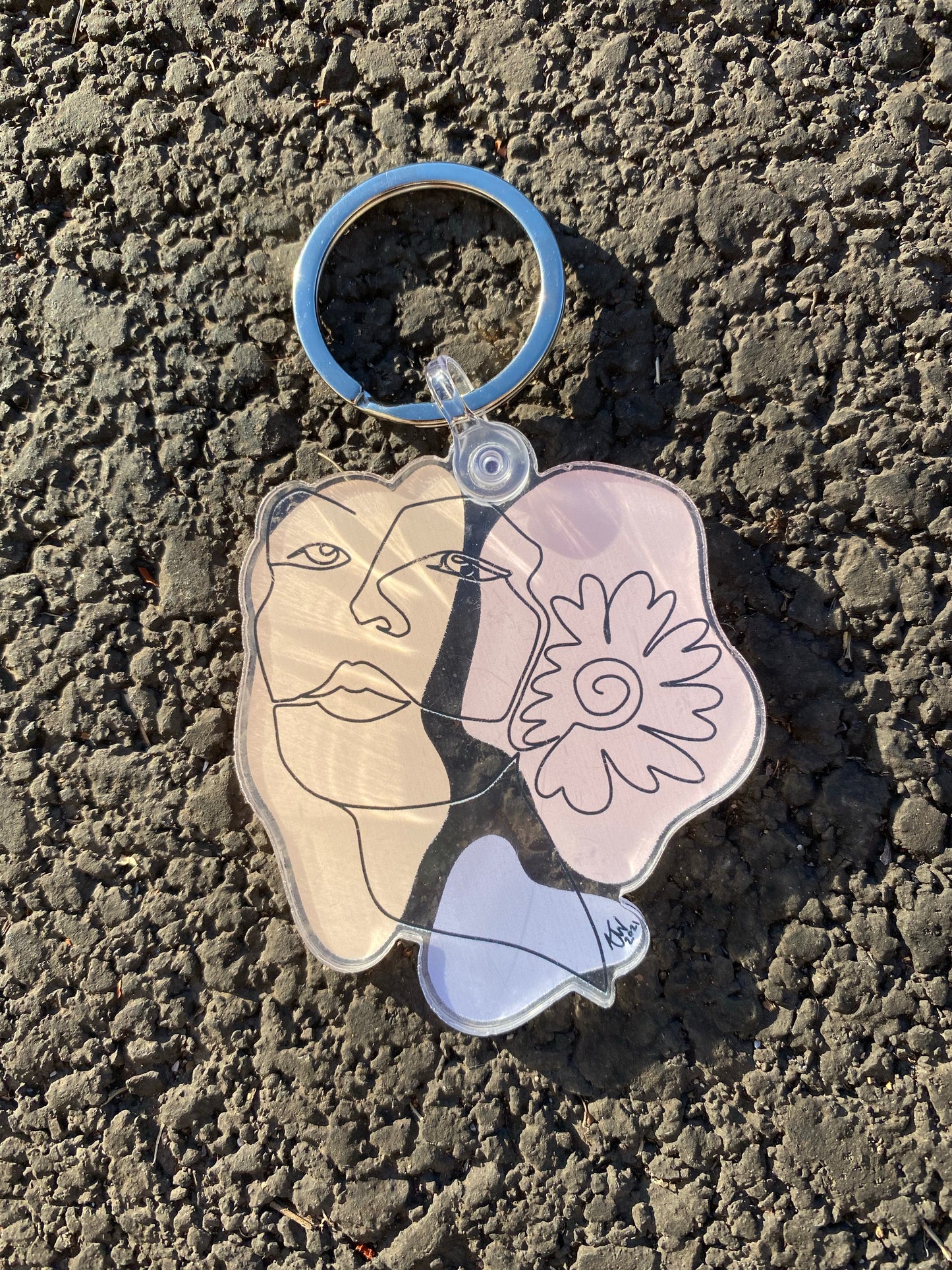 "More than Enough" Acrylic Keychain