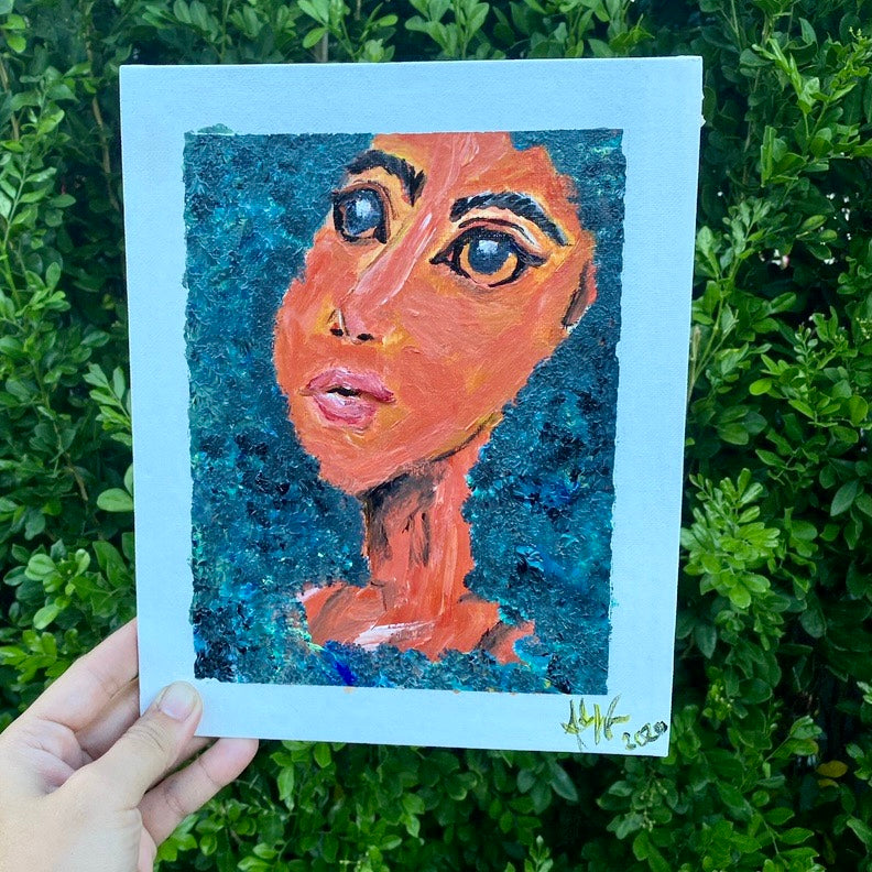 "Things are Looking Up" Acrylic Painting