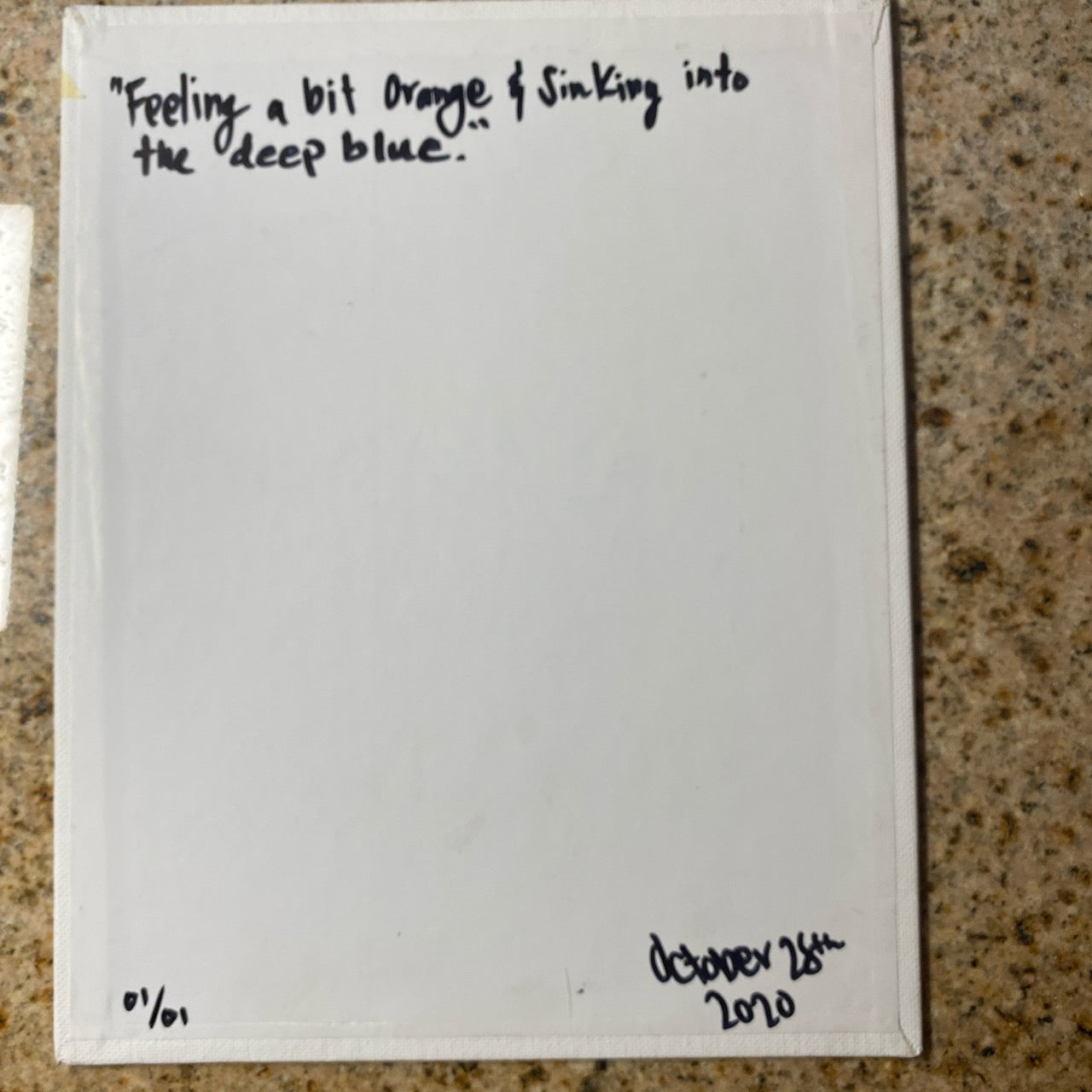 "Things are Looking Up" Acrylic Painting