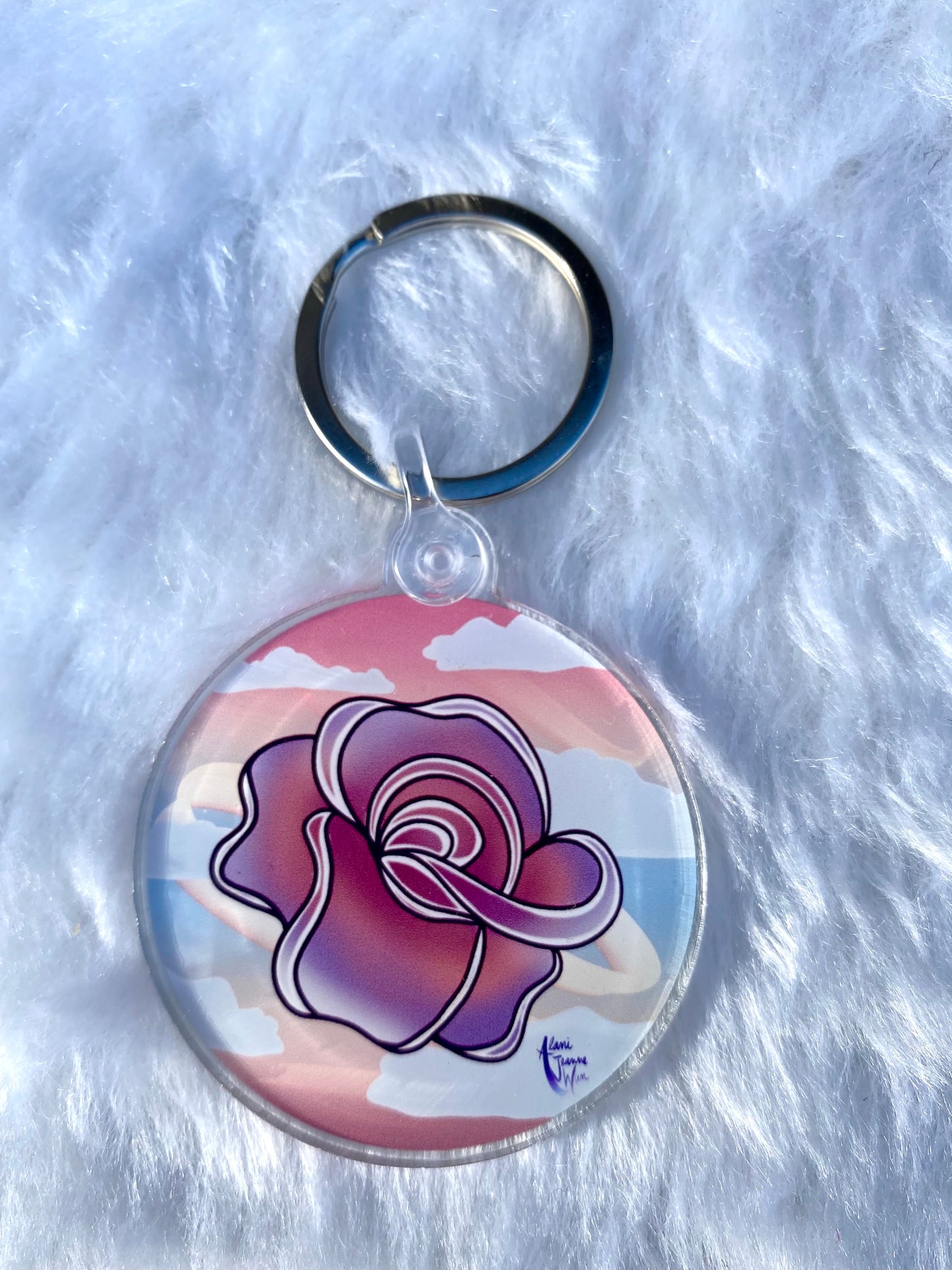 "Pink N’ Pretty" Keychain