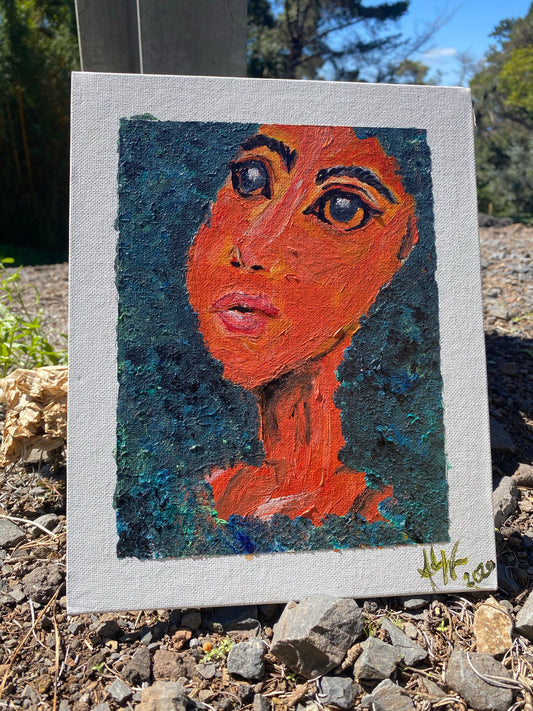 "Things are Looking Up" Acrylic Painting