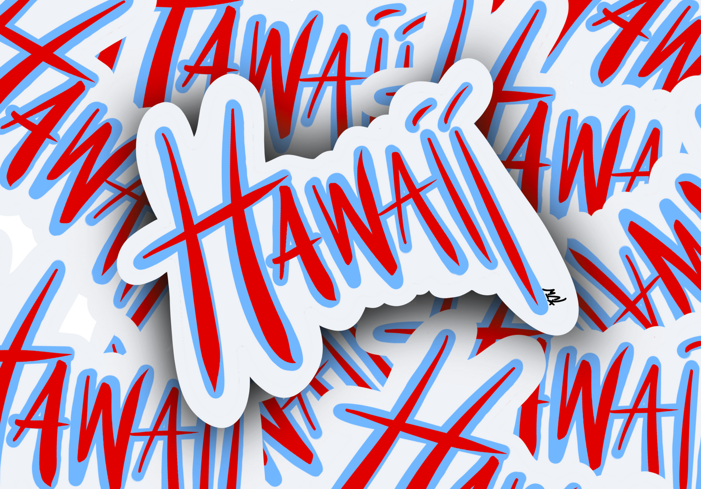 "Hawaii" Sticker