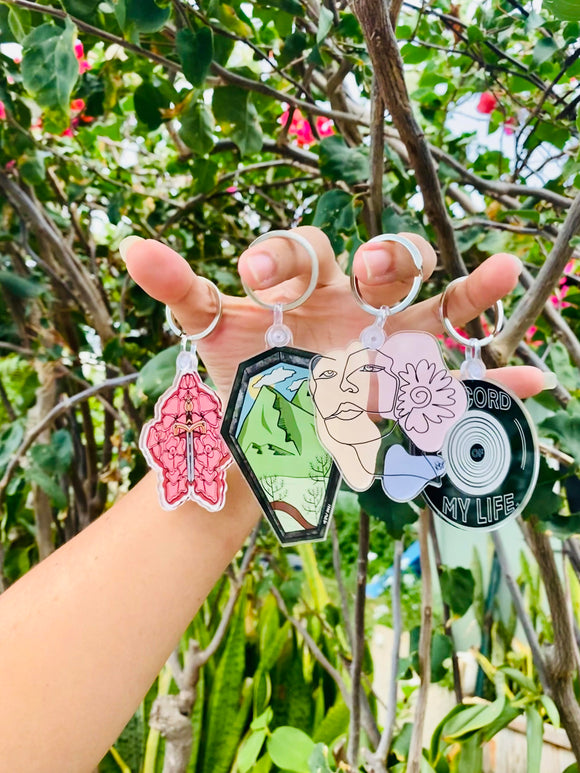 This is Life Keychain Charms