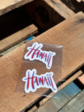 "Hawaii" Sticker