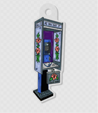 Retro Phone Booth Keychain