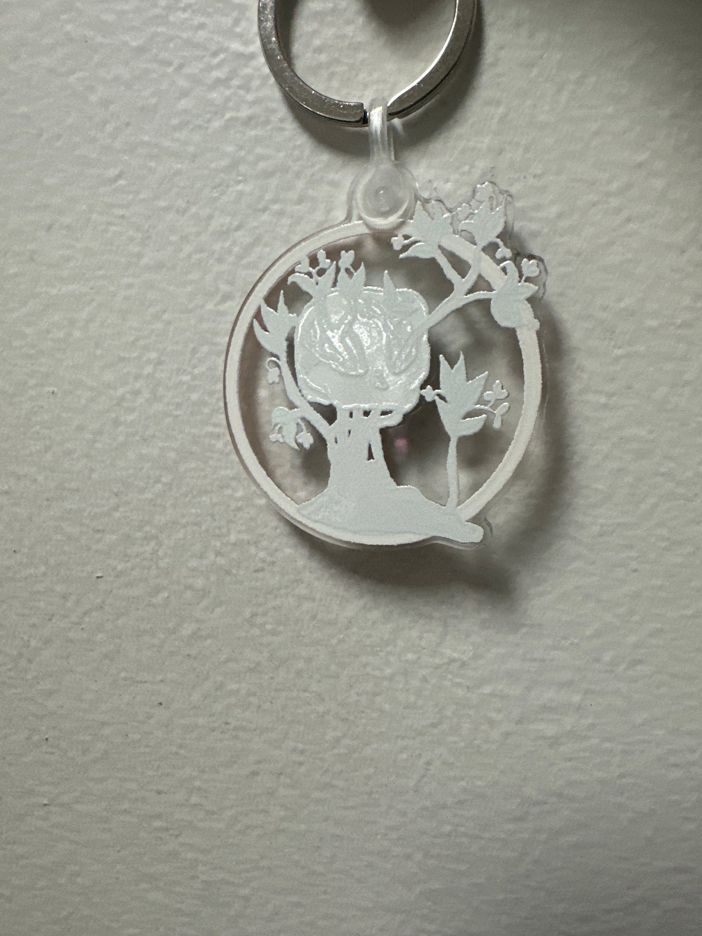 Skull Garden Acrylic Keychain