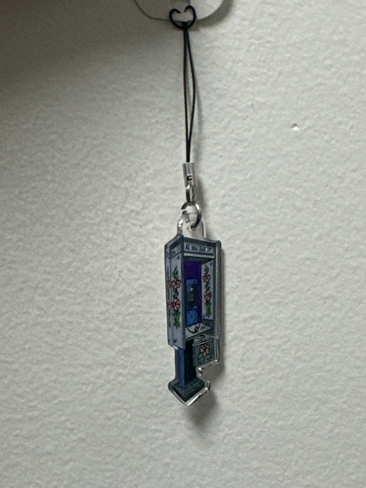 “Call It As You See It” Retro Phone Booth Acrylic Pop home Charm