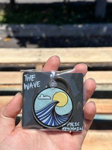 The Wave Acrylic Keychain