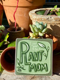 "Plant Mom" Sticker